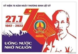 Hoạt động tri ân nhân kỷ niệm 75 năm ngày thương binh liệt sĩ 27/7