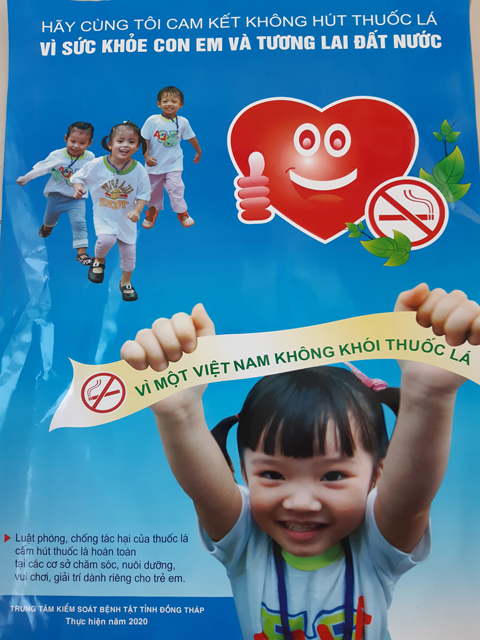 TUYÊN TRUYỀN PHÒNG CHỐNG TÁC HẠI CỦA THUỐC LÁ TRONG TRƯỜNG HỌC